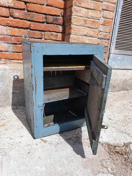 armario taller colgar madera 1u.